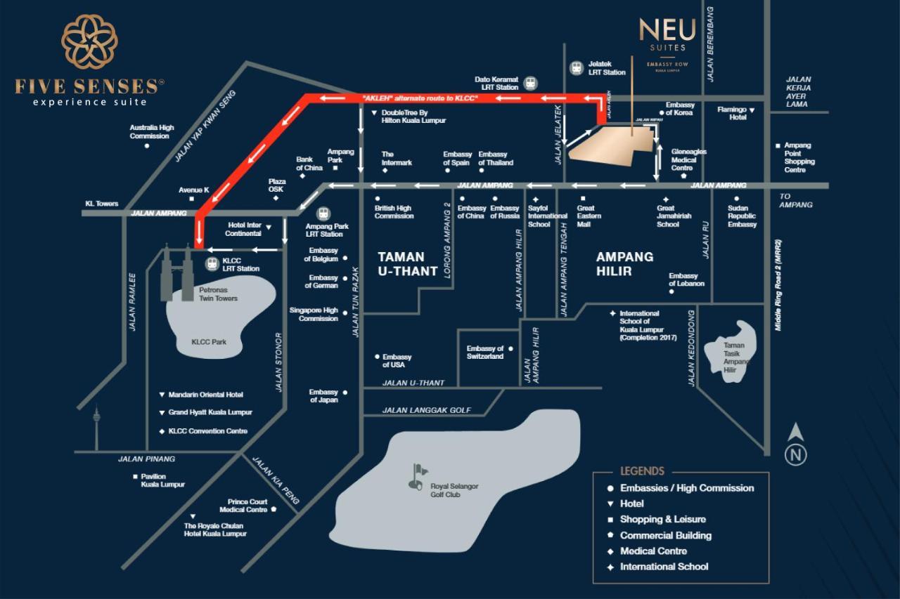Neu Suites Residence Kuala Lumpur, Roam Eksteriør bilde
